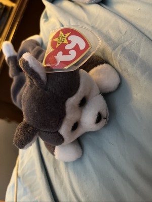 TY Beanie Baby - NANOOK the Husky 1996 - MWMTs Stuffed Animal Toy