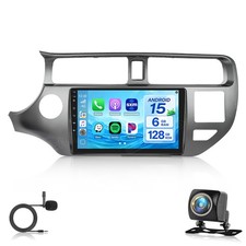 6+128GB Apple CarPlay Android 15 Autoradio GPS Navi FM f&uuml;r Kia Rio III 2012-2014