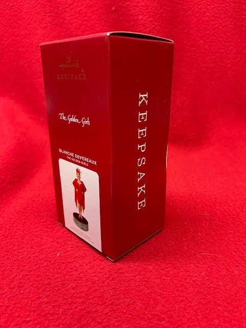 Hallmark Keepsake Ornament 2021 Blanche Devereaux Golden Girls Rue McClanahan TV