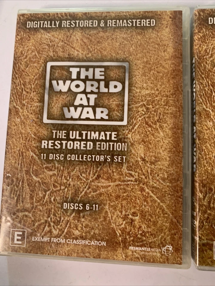 The World at War | Ultimate Restored Edition (DVD, 2011) All Regions - image 4 of 4
