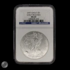2007 $1 American Silver Eagle Dollar NGC MS69 Early Releases -E302