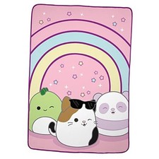 Squishmallows Bedding Super Soft Plush Throw Twin 62 in x 90 in Blanket