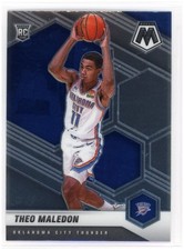 2019-20 Panini Mosaic Theo Maledon RC #218 Rookie Card NBA Oklahoma City Thunder. rookie card picture