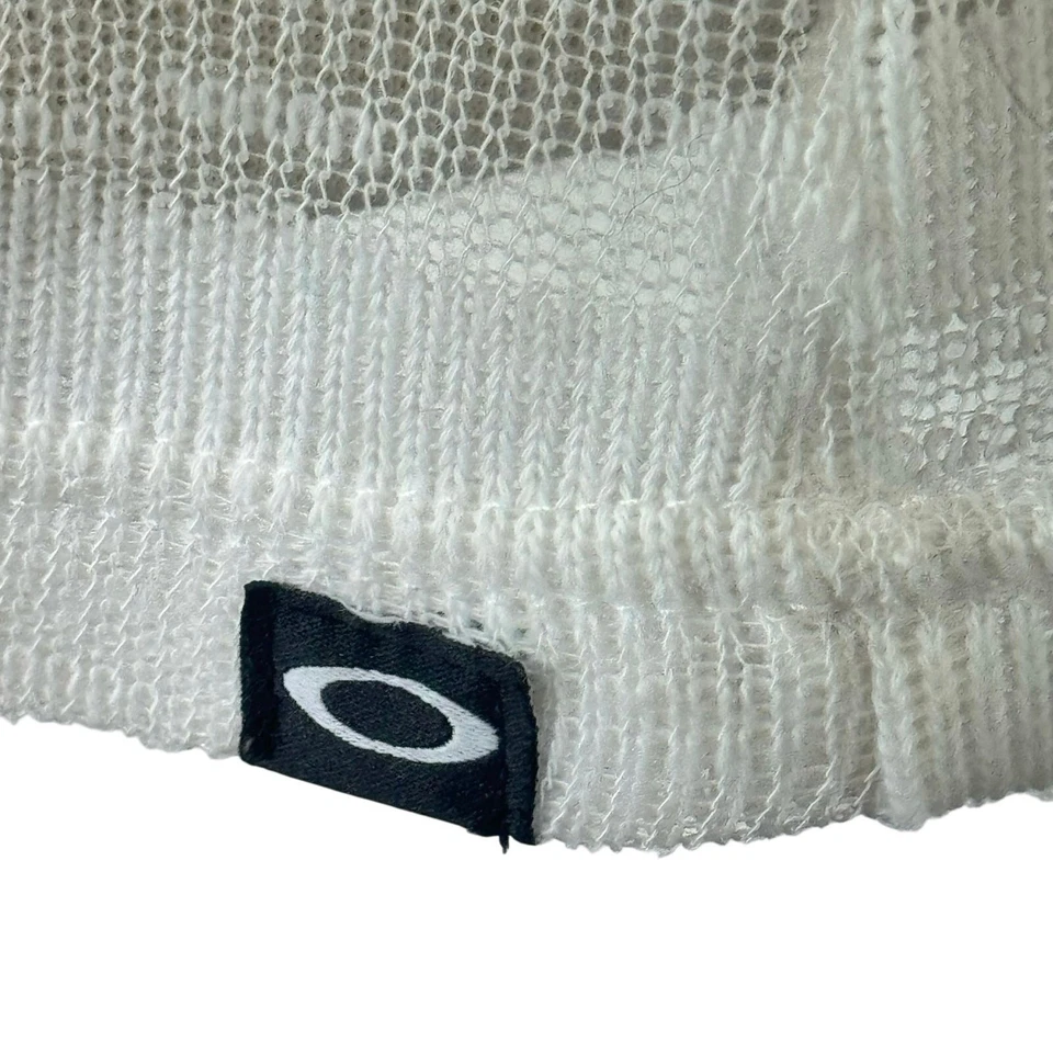 Traje de baño de playa OAKLEY transparente ligero a rayas sin espalda cubierta para mujer talla L Foto 4 de 4