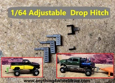 1/64 Adjustable Drop Hitch Greenlight M2 Machines Hot Wheels