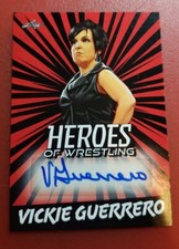 2023 Leaf Heroes of Wrestling Autograph Red Vickie Guerrero #BAVG1