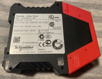 Schneider XPS-AK311144 Preventa Safety Relay