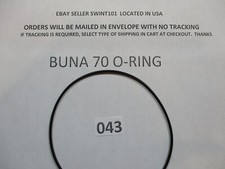 043 O-ring. 3-1/2" ID x 3-5/8" OD x 1/16" thick. Buna-70. Quan 1.