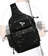 Fishing Tackle Sling Shlouder Backpack