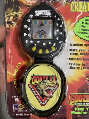ゴジラ VR CREATURES バーチャルリアリティ クリーチャーズ MGA Godzilla Virtual Reality Creatures 1997 Vintage Rare Collectible