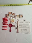 Vintage 1989 Parker Brothers CLUE JR CASE of miss petBoard Game parts only piece