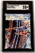 2018-19 Panini Court Kings #20 Joel Embiid Points in the Paint SGC 10 GEM MINT
