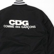 comme des garcons varsity jacket