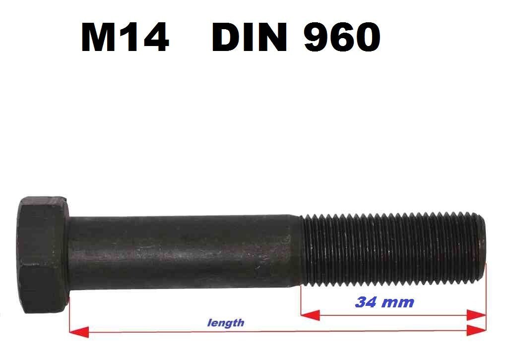 Viti Esagonali Flangiate 10.9 Bulloni Esagonali Con Flangia M14 X - Foto 6