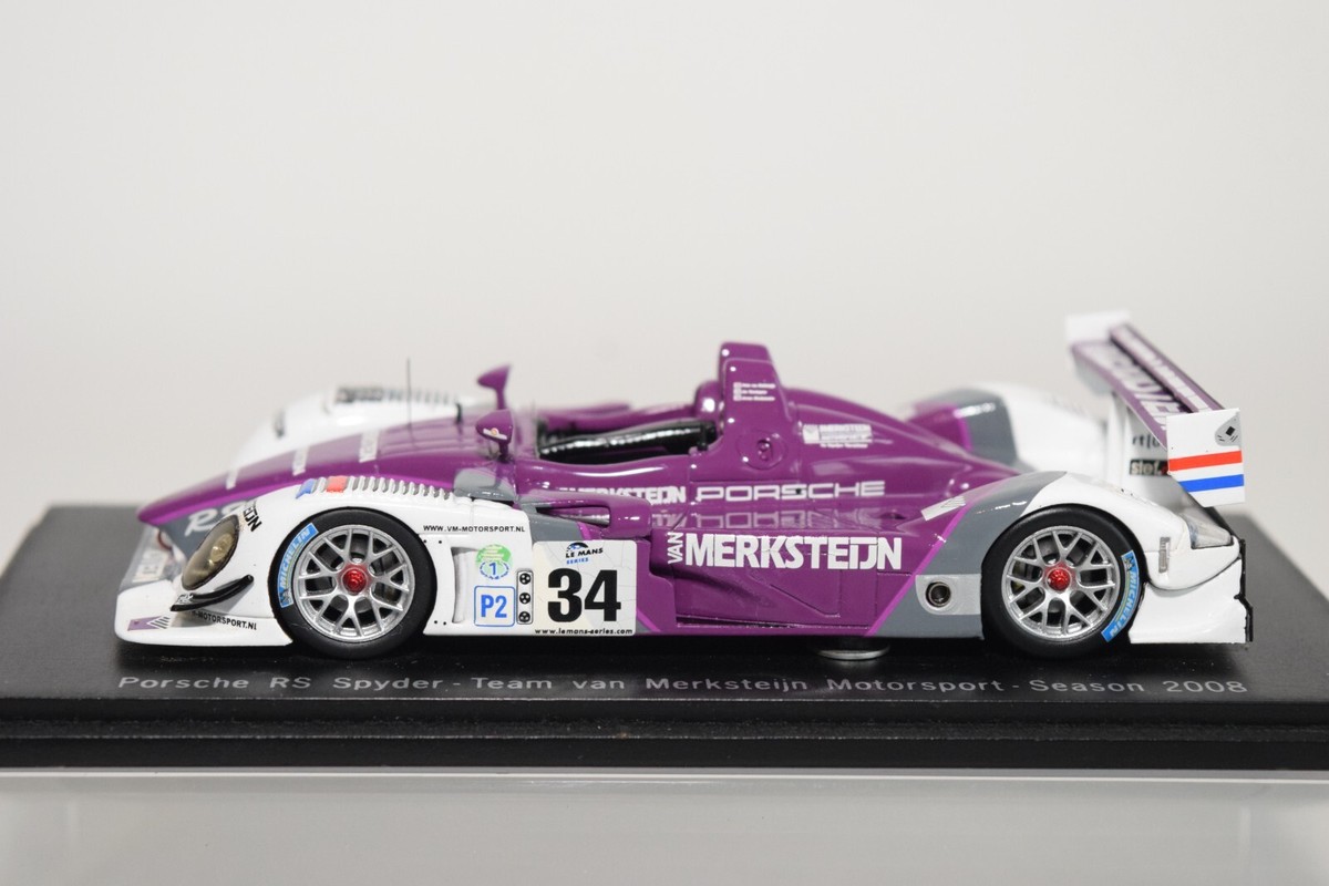 ミニカー Spark 1/43 PORSCHE RS Spyder B18 1:43 SPARK PORSCHE RS SPYDER VAN MARKSTEIN MOTORSPORT