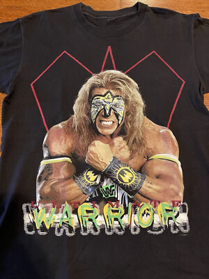 Ultimate WARRIOR T-Shirt Cotton Men's Tee All Size S-4XL VN1527