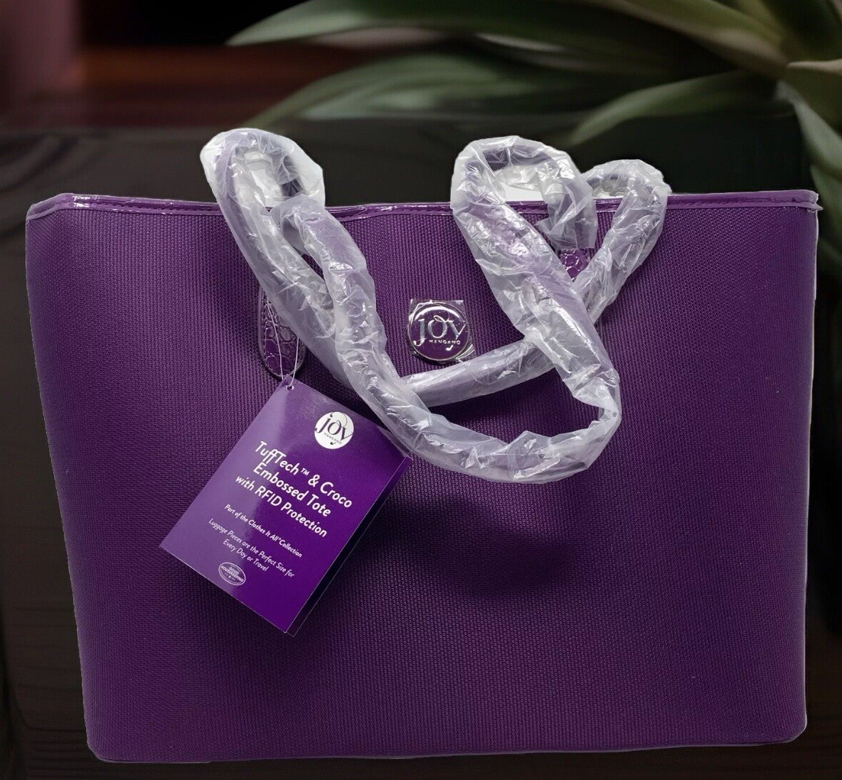 Joy Mangano Tufftech Tote NWT Joy Mangano's HSN Tuff Tech Tote