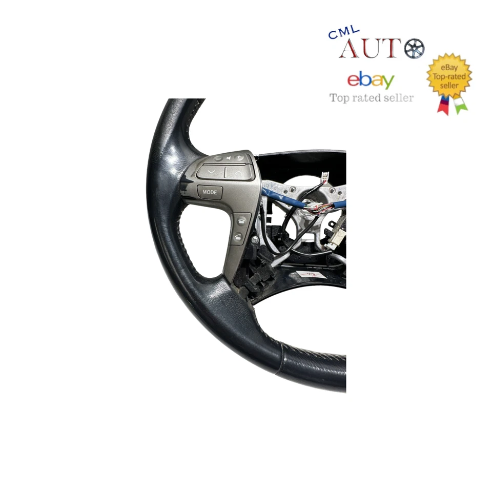 Toyota Highlander 2008-2013 volante cuero negro conjunto 45103-33060 OEM Foto 2 de 4