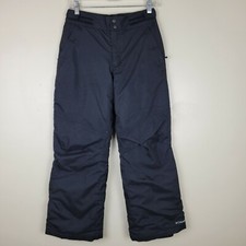 Columbia 14-16 Youth Black Bugaboo Omni-Shield Snow Pants 2 Pockets