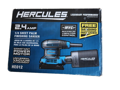 Hercules HE012 1/4 Sheet Palm Finishing Sander(No vacuum bag)  (#35)
