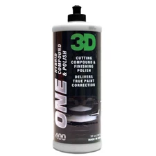 NEW 3D ONE Hybrid Cutting Compound and Finishing Polish 32oz SHIPS TODAY