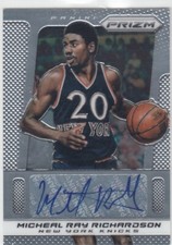 2013-14 Micheal Ray Richardson Panini Prizm AUTO #87 - NY New York Knicks