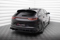 Hintere Seiten Flaps FüR Kia Proceed GT Mk1 Facelift Schwarz HeckschüRze