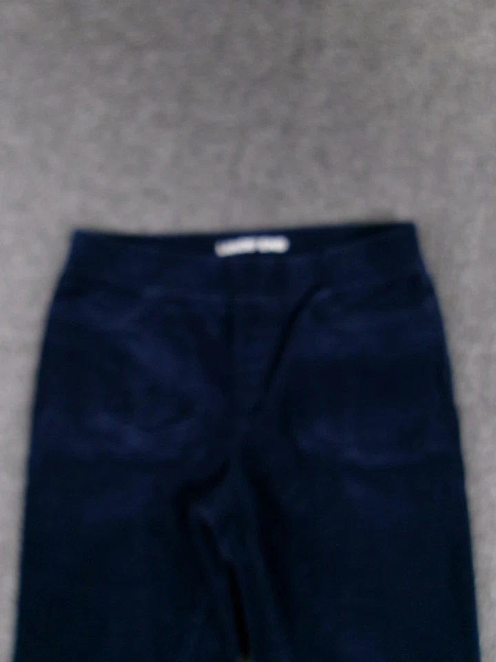 Pantalones Lands End Juveniles 12 Azul Pull On Jegging Causal Suave Elástico Escuela Foto 2 de 4