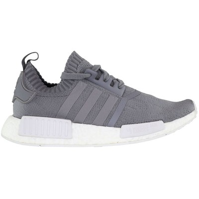 Adidas NMD_R1 Primeknit Lace-Up Green Synthetic Womens Trainers BY8762