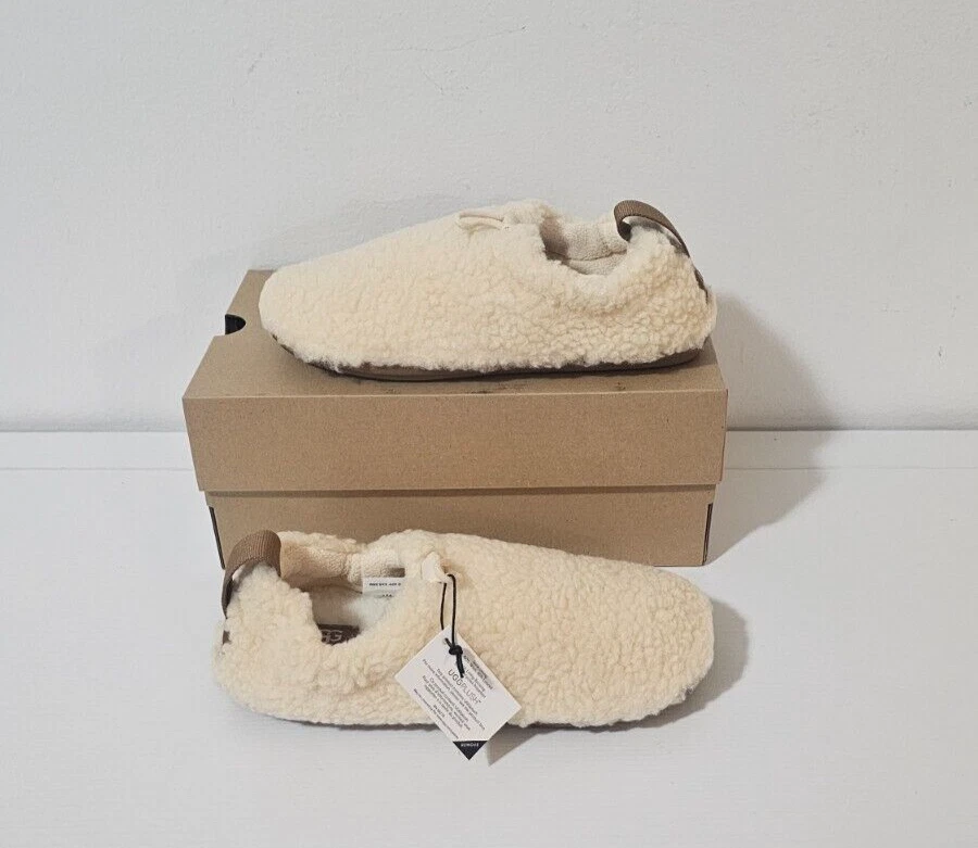 UGG Ciabatta Finta per Bambini (Naturale Castagno) Taglia 4 1143792