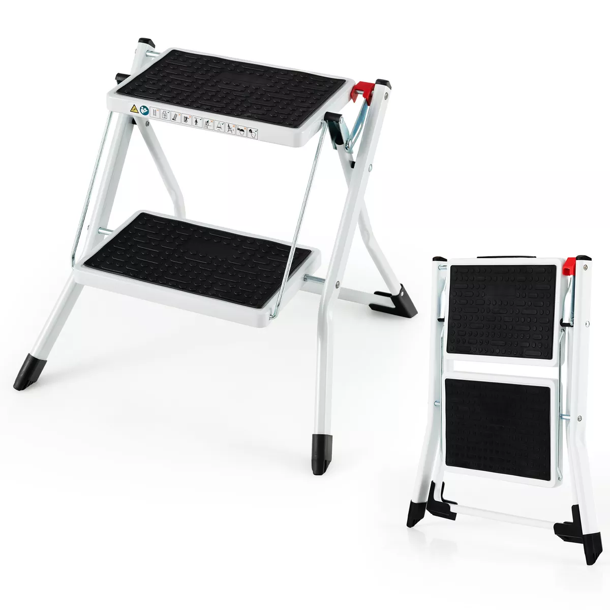 2 step step online stool with handle