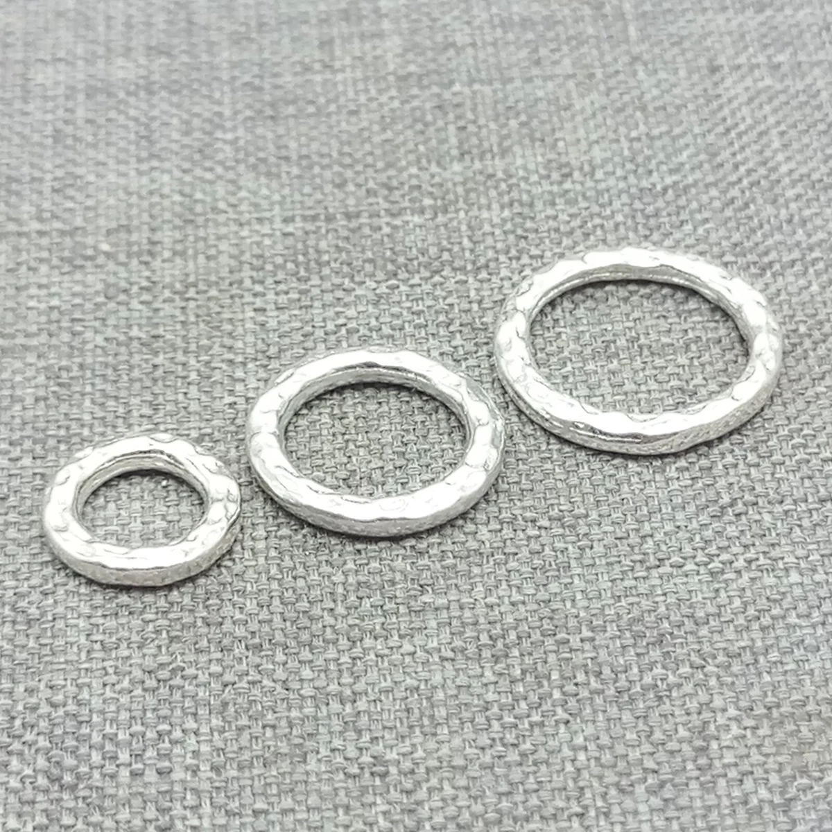 Sterling silver shop closed jump rings