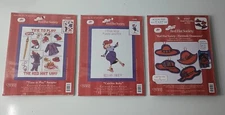 Red Hat Society Ladies Club Cross Stitch Kits 3 Candamar Designs 2005