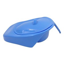 Portable Bedpan Bed Pan with Lid for Patient Accessories