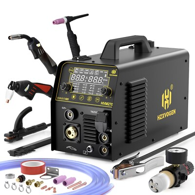 #ad 6 in1 MIG CUT TIG MMA Welder 220V 250A Gas Gasless Welding Machine Plasma Cutter $349.99