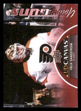 2021-22 Upper Deck Canvas #C383 Felix Sandstrom Young Guns