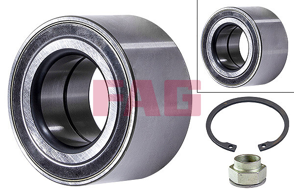 FAG 713 6451 80 Radlagerkit FüR Chevrolet, Opel, Vauxhall-image