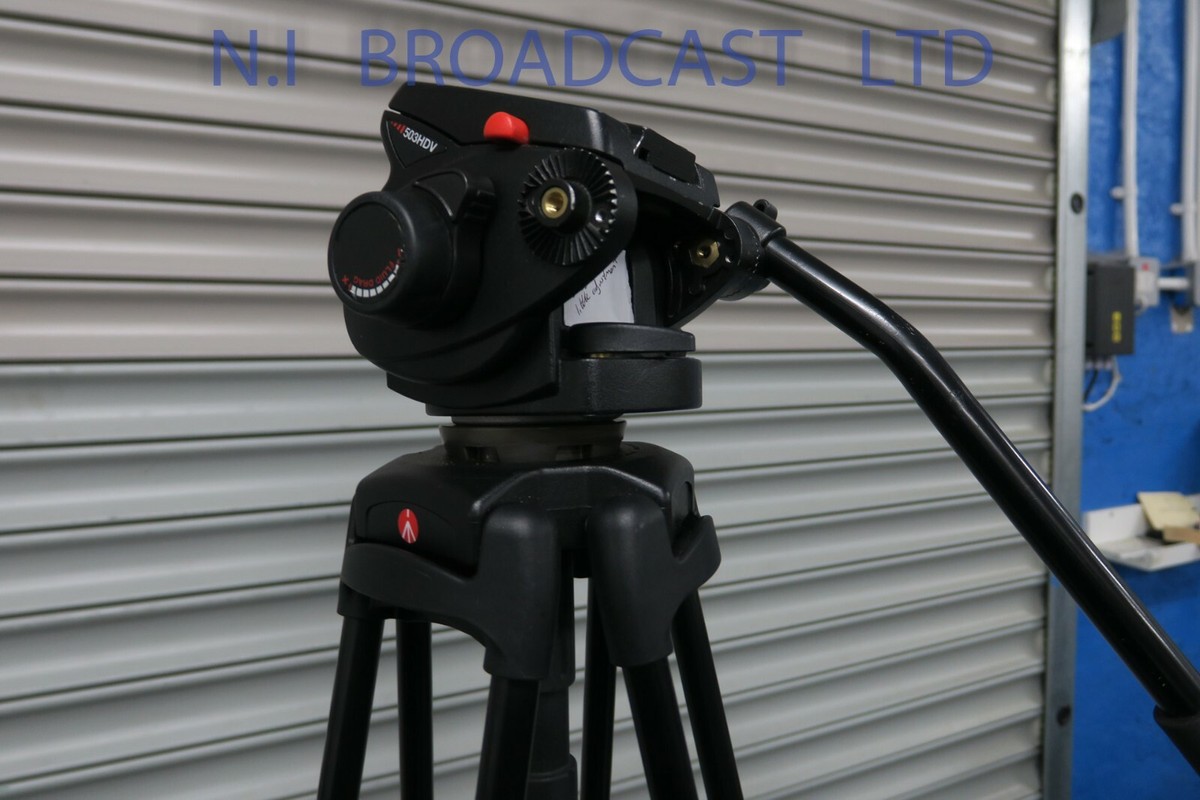 Manfrotto 503 Head Manfrotto 503HDV Fluid Head W/755XB Pro Tripod