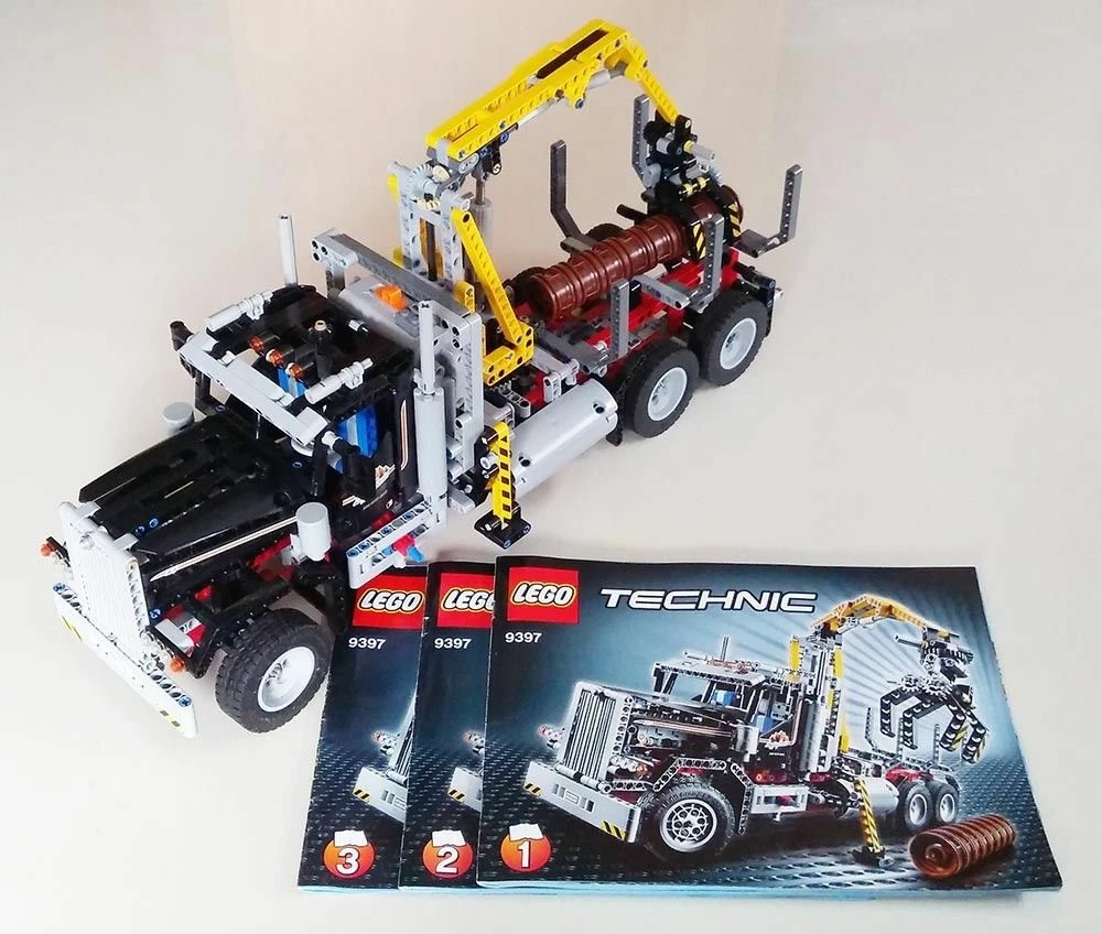 LEGO Technic 9397 Logging Truck with Motor, instructions box, 5702014837515 eBay