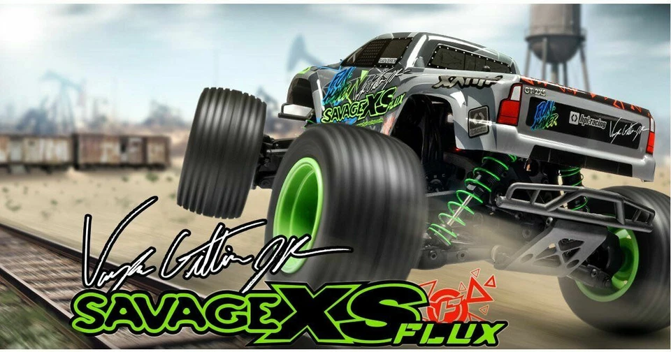 HPI Racing RC Model Car 4WD SAVAGE XS FLUX VAUGHN GITTIN JR RTR 6020HP-115967 - Image 2 of 4