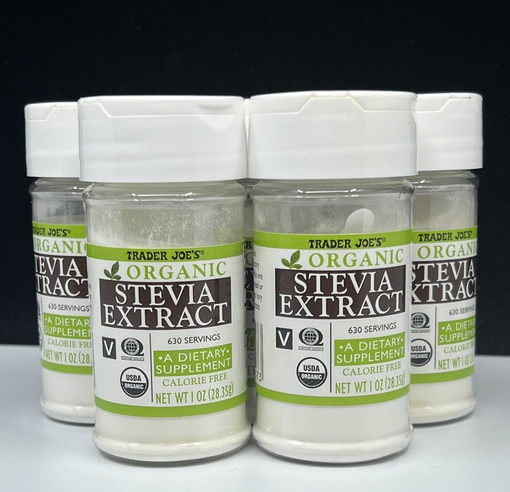 Trader Joe's Pure Organic Stevia Extract Powder NO FILLERS 630