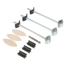 Trend ZIP/35/164/3 ZIPBOLT Standard Worktop Connector Kit (26-40mm)