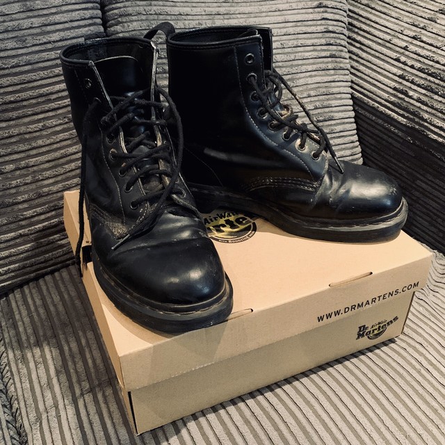 dr martens mono smooth 1460