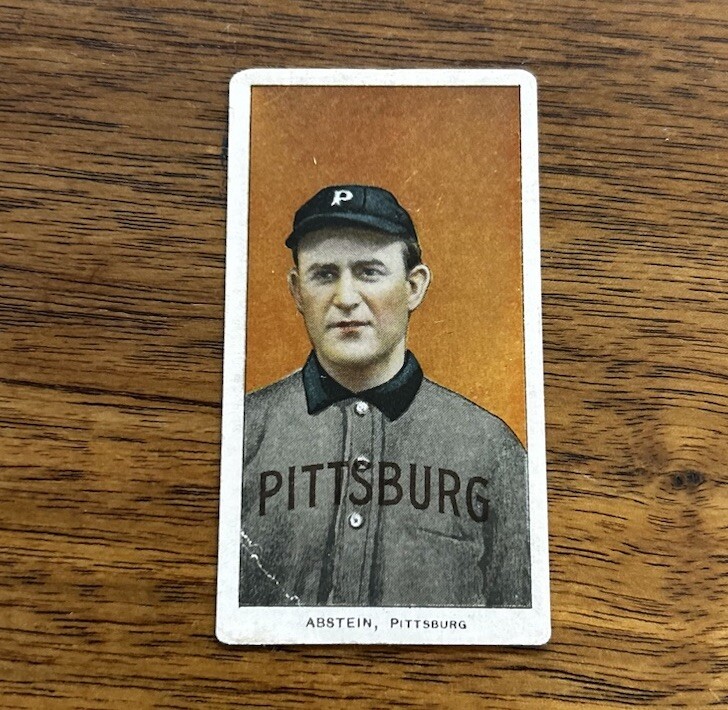 1909 Piedmont 350 T206 Bill Abstein Pittsburgh Pirates Browns Baseball