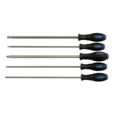 Laser Tools Extra Long Spline Screwdriver Set 5pc 5743