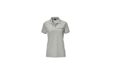 Original BMW Poloshirt BMW Motorrad Damen grau M