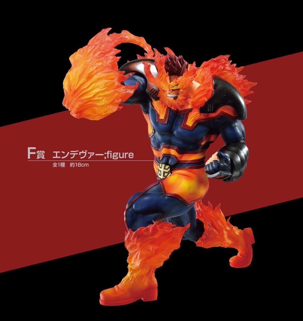 Ichiban Kuji Boku No Hero Academia Battle Royal Kuji Game INDIVIDUAL PRIZE  Endeavor Figurine