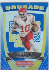 2017 Tyreek Hill Rookies & Stars CRUSADE 2nd Year Holo #37 - Chiefs Dolphins
