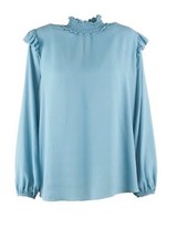 Blusa da donna Sandro Ferrone, colore azzurro,  tg.42 IT