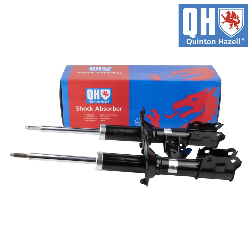 QH Front Pair of Shock Absorbers for Hyundai i10 2007-2017